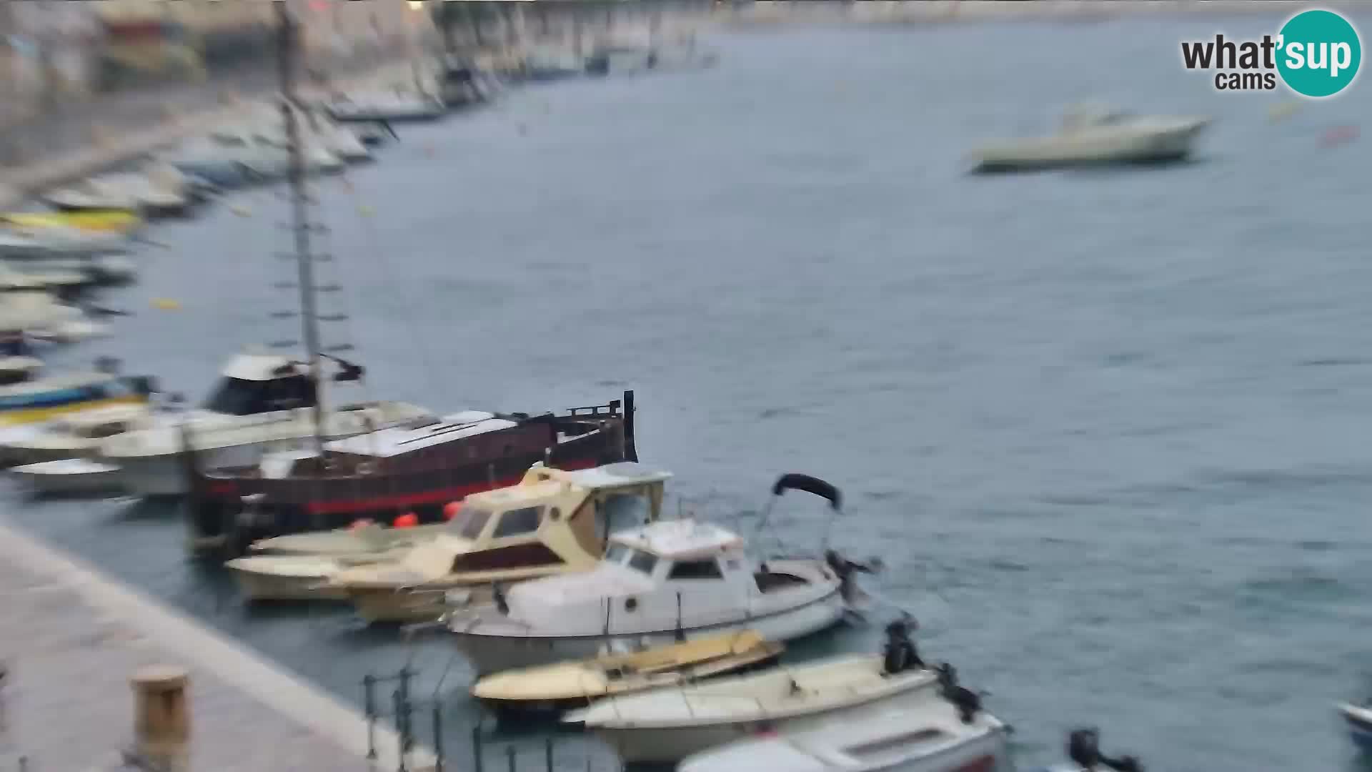 Senj camera en vivo – Vista panorámica de Senj riva