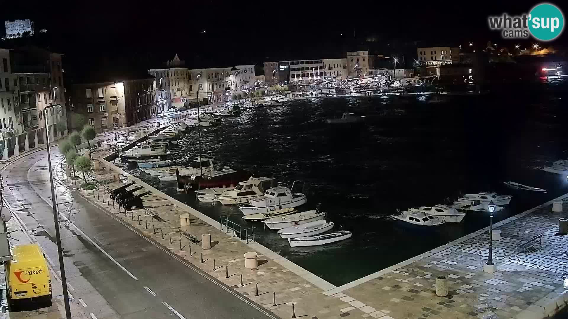 Webcam Segna – Panorama dell’lungomare di Senj