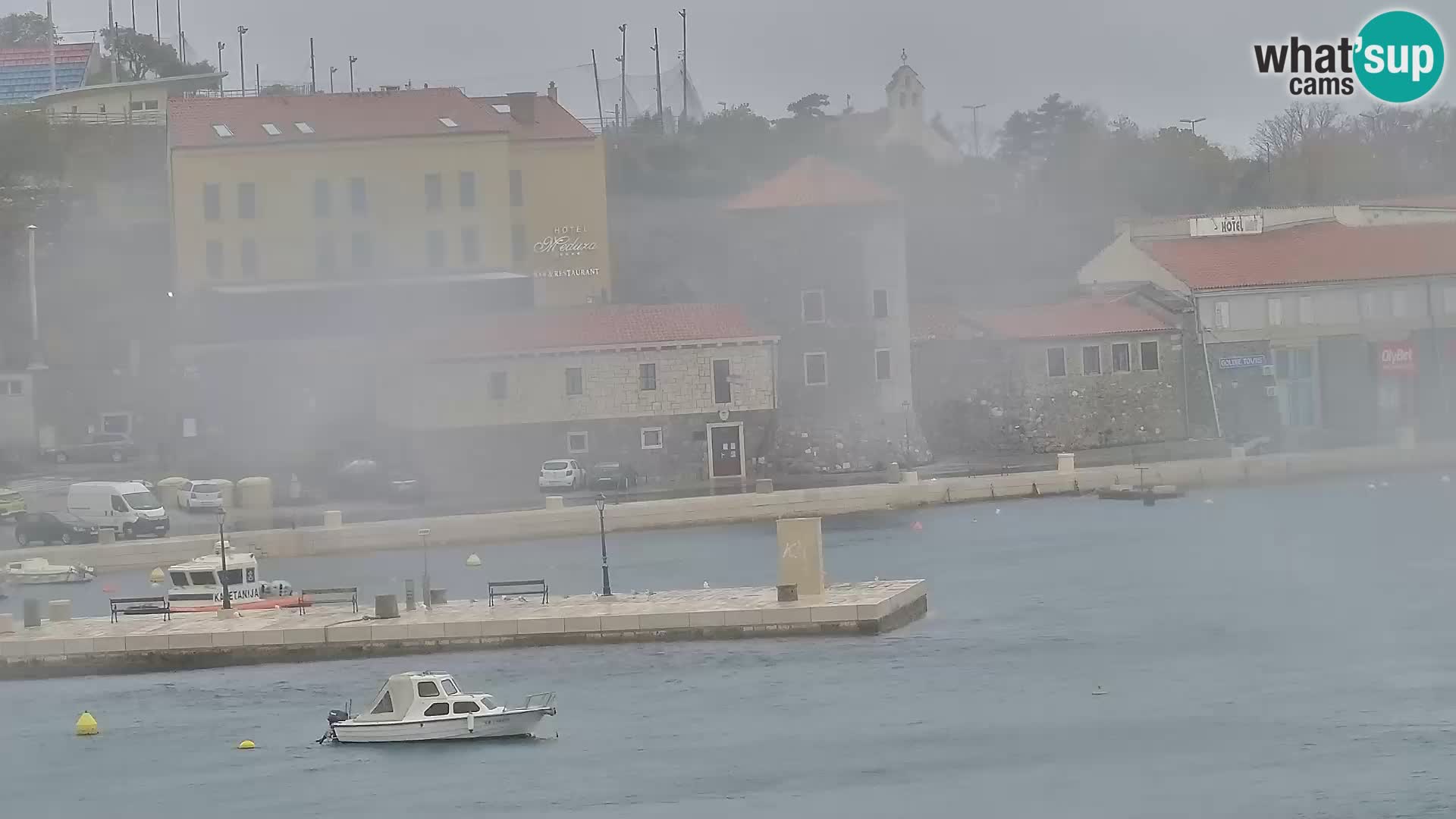 Senj camera en vivo – Vista panorámica de Senj riva