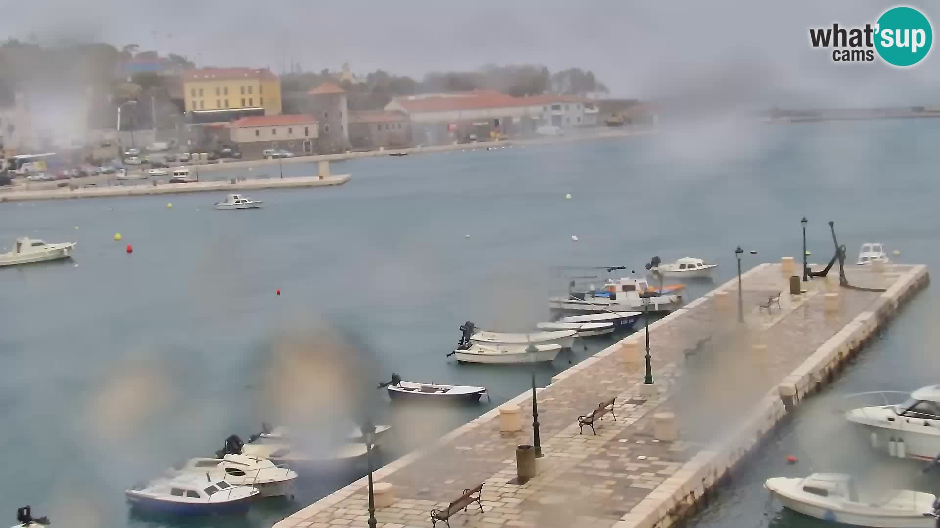 Webcam Segna – Panorama dell’lungomare di Senj