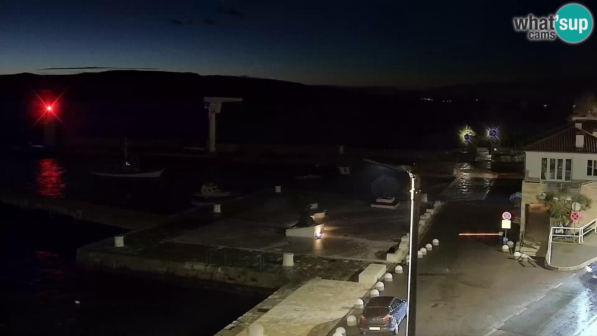 Senj camera en vivo – Vista panorámica de Senj riva