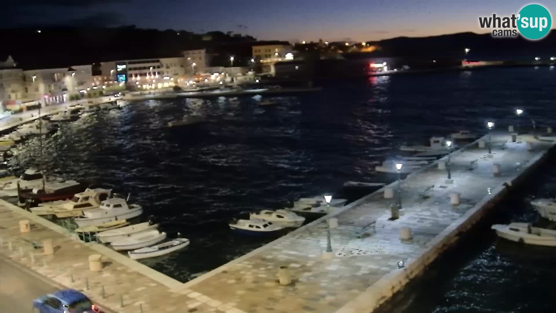 Senj camera en vivo – Vista panorámica de Senj riva