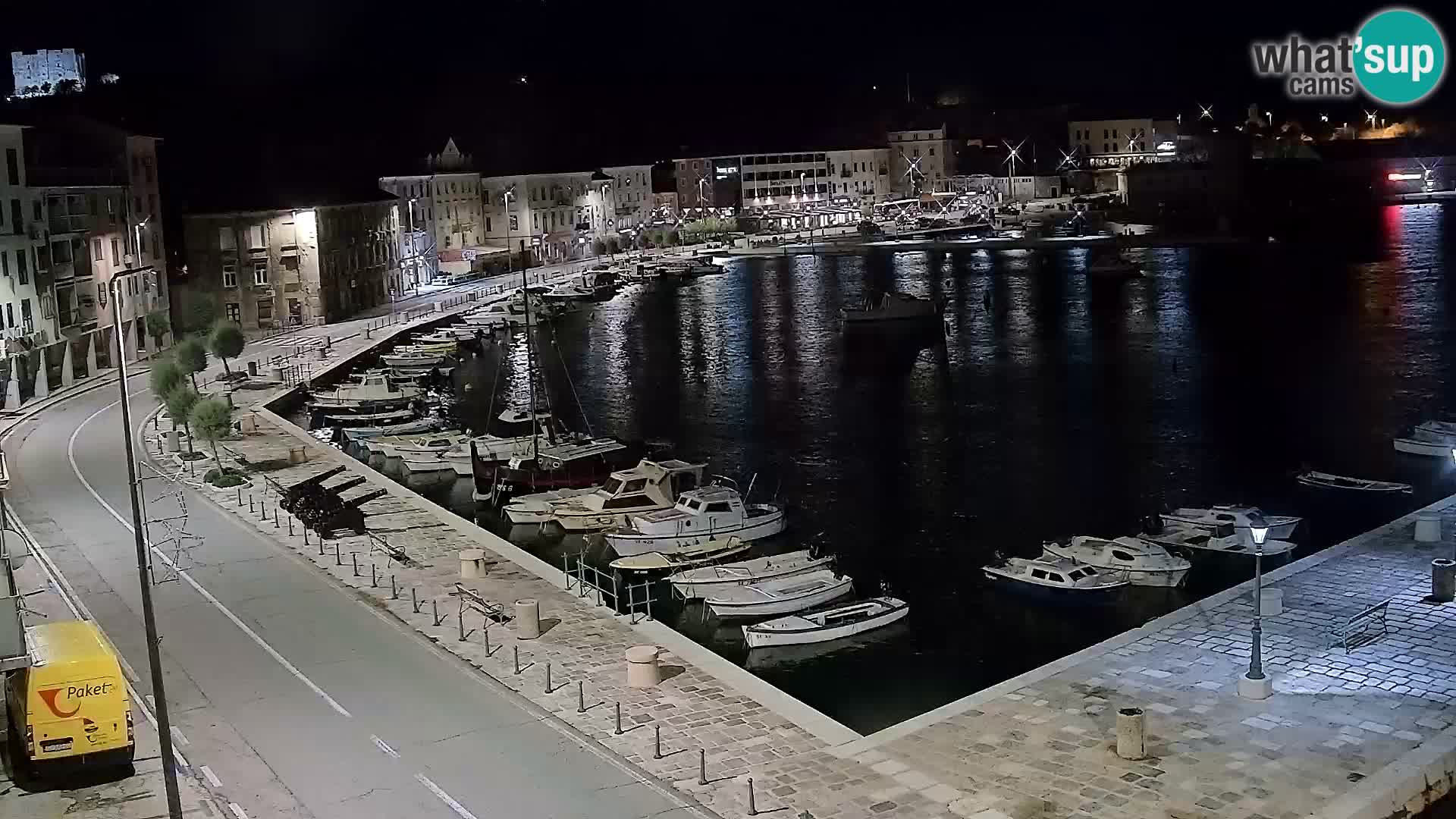 Senj camera en vivo – Vista panorámica de Senj riva