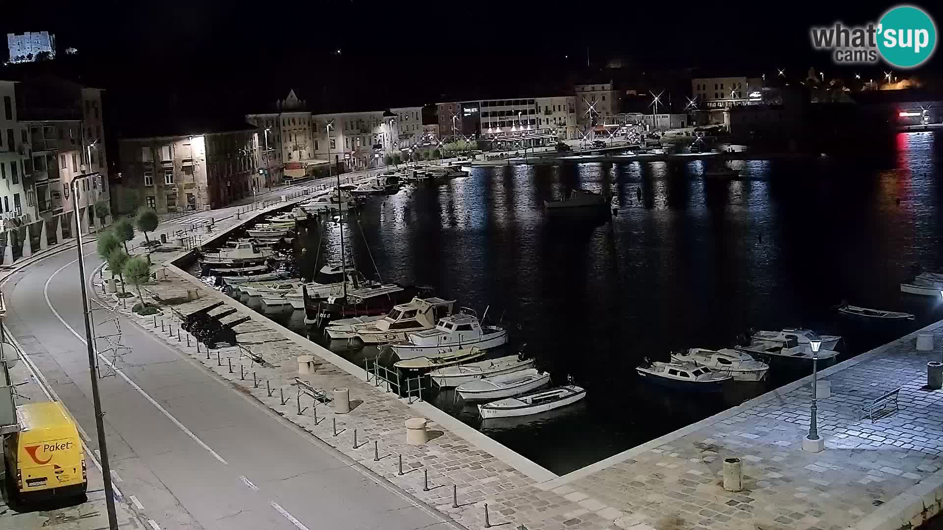 Senj camera en vivo – Vista panorámica de Senj riva