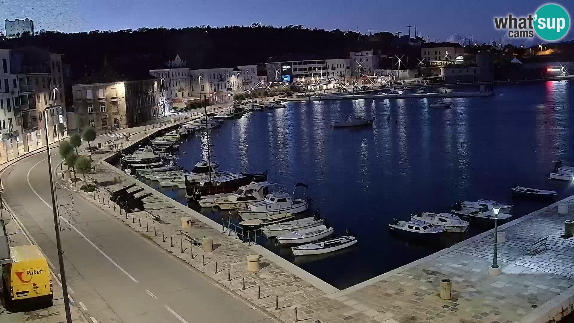 Webcam Segna – Panorama dell’lungomare di Senj