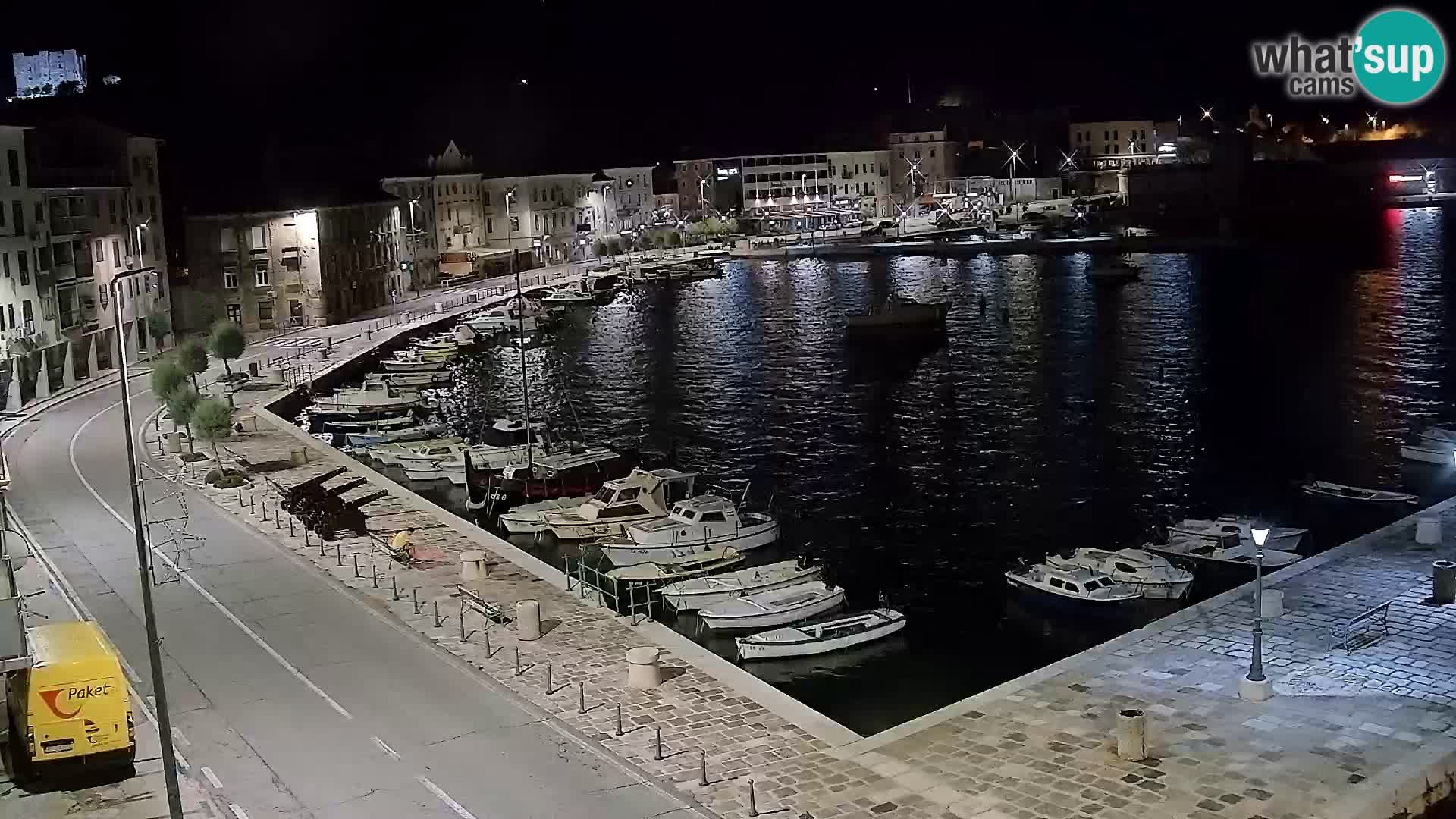 Webcam Segna – Panorama dell’lungomare di Senj