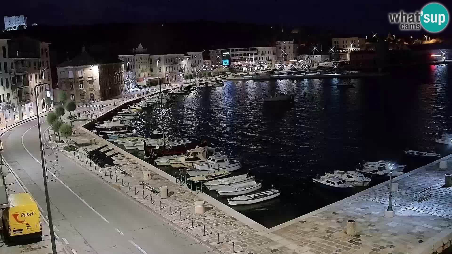 Senj camera en vivo – Vista panorámica de Senj riva