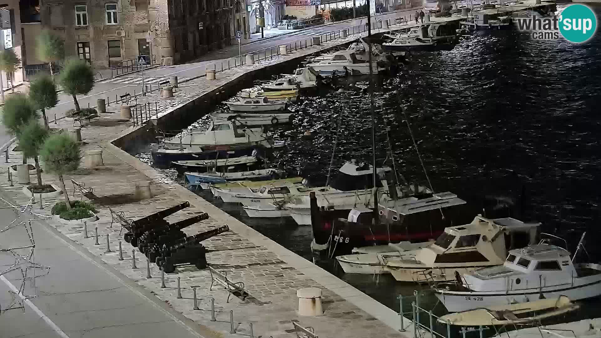 Webcam Segna – Panorama dell’lungomare di Senj