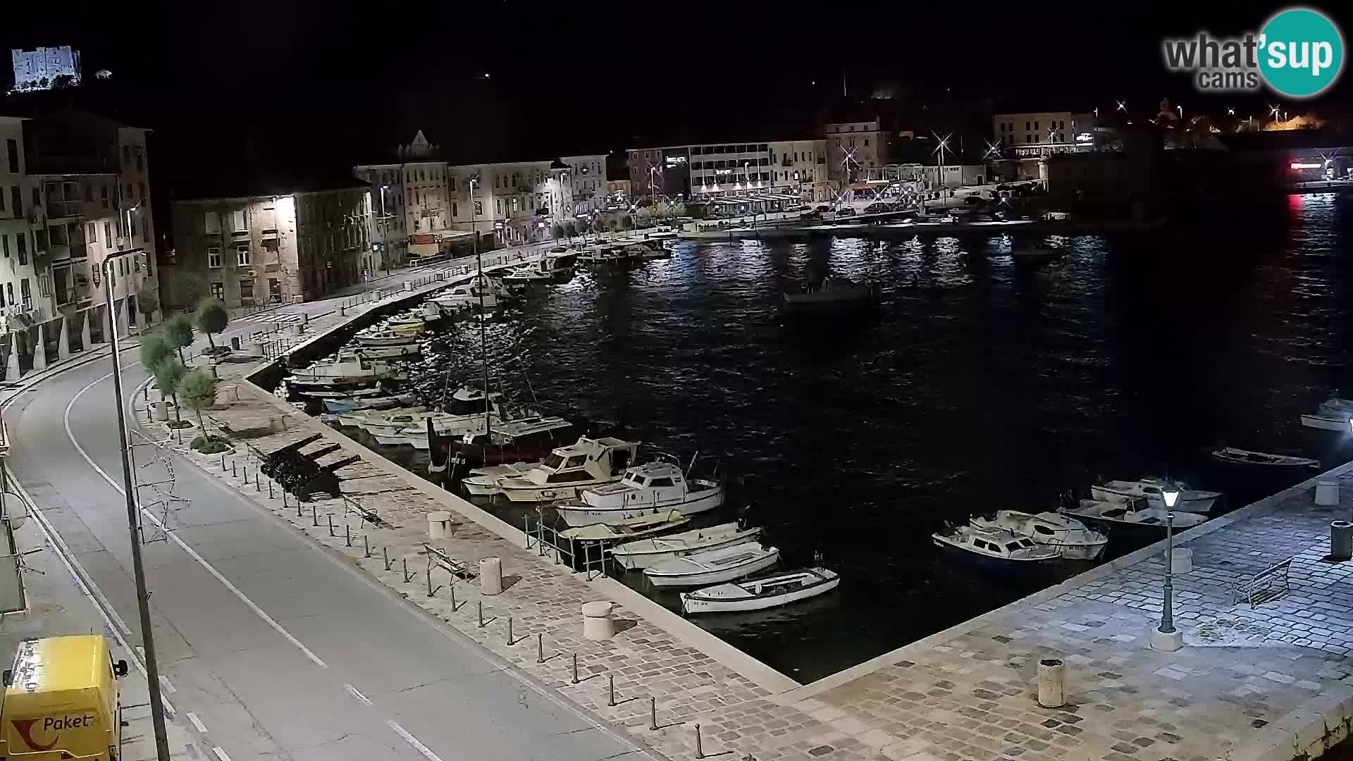 Senj camera en vivo – Vista panorámica de Senj riva