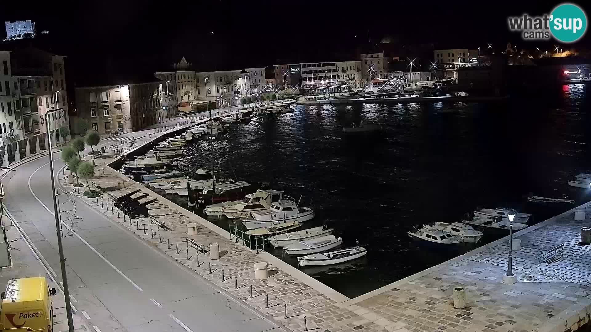 Senj camera en vivo – Vista panorámica de Senj riva