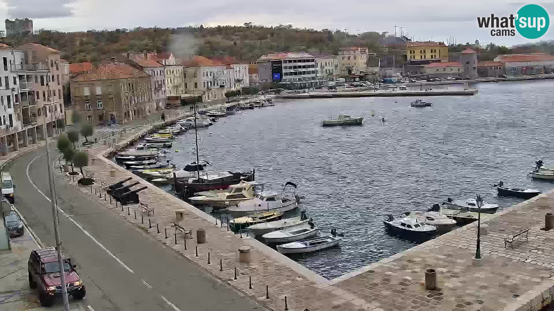 Senj Spletna kamera – pogled na obalo Senja