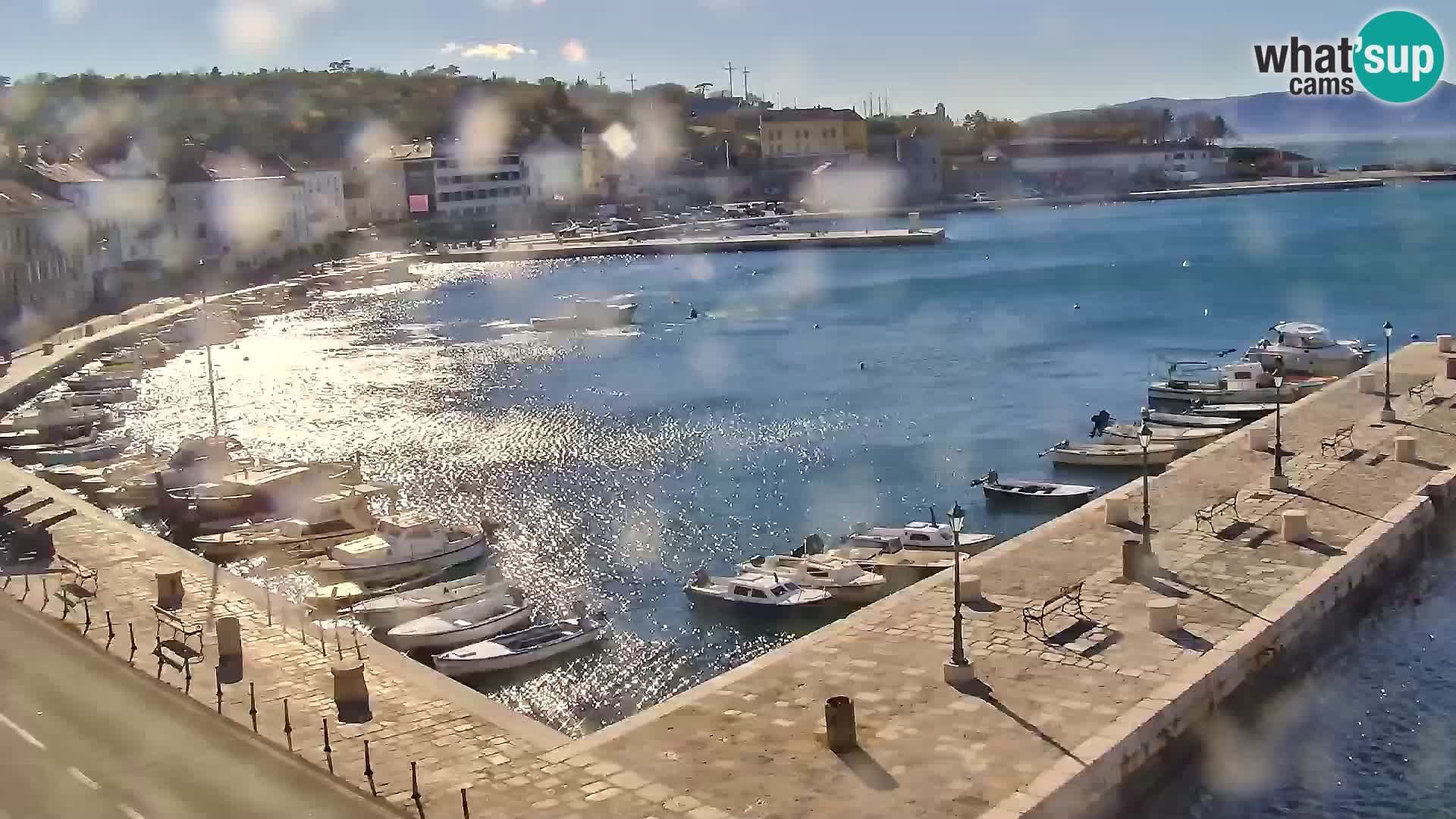 Senj camera en vivo – Vista panorámica de Senj riva