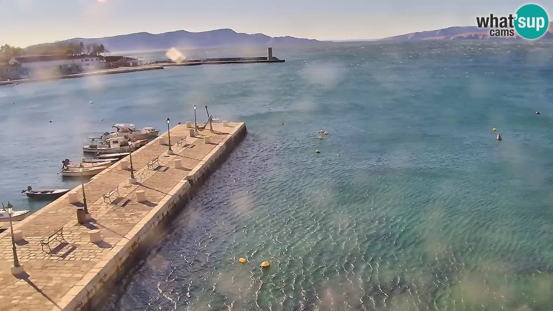 Senj camera en vivo – Vista panorámica de Senj riva