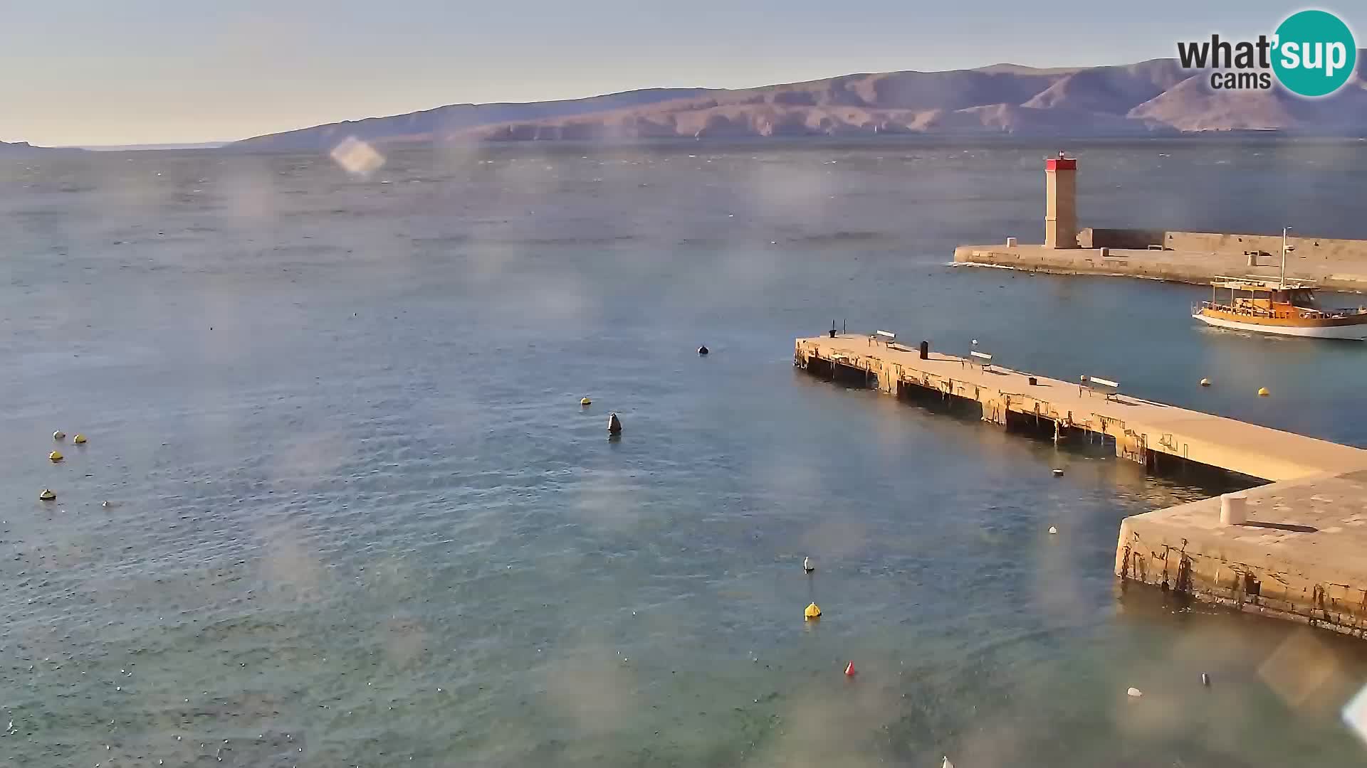 Kamera u živo Senj – Panoramski pogled na senjsku rivu