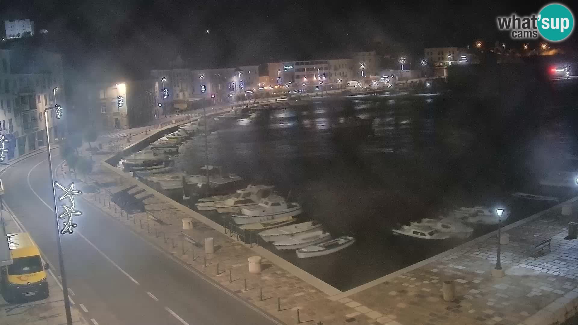 Webcam Segna – Panorama dell’lungomare di Senj