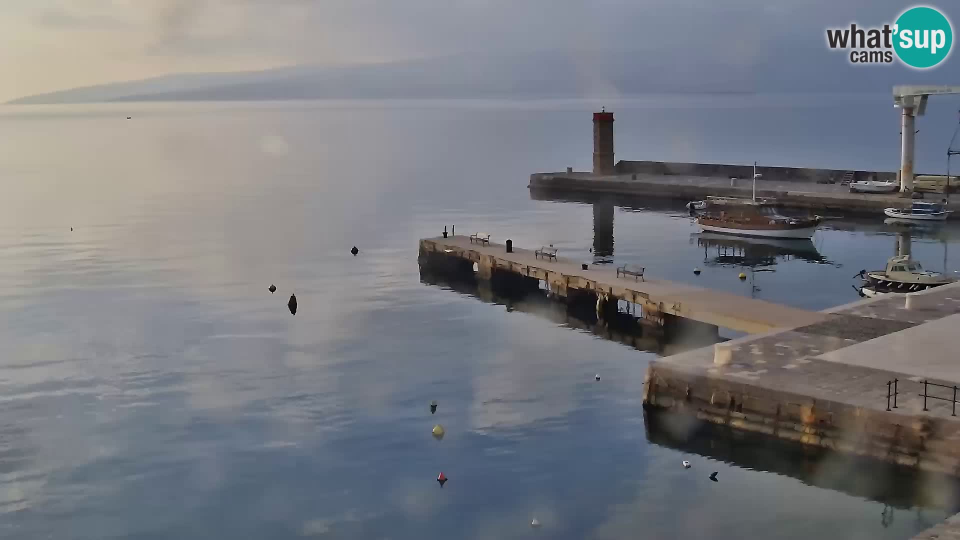 Kamera u živo Senj – Panoramski pogled na senjsku rivu