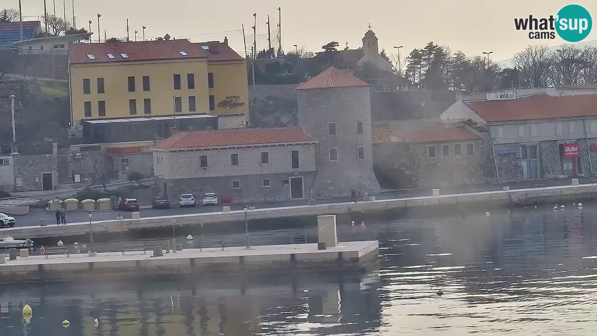 Senj camera en vivo – Vista panorámica de Senj riva