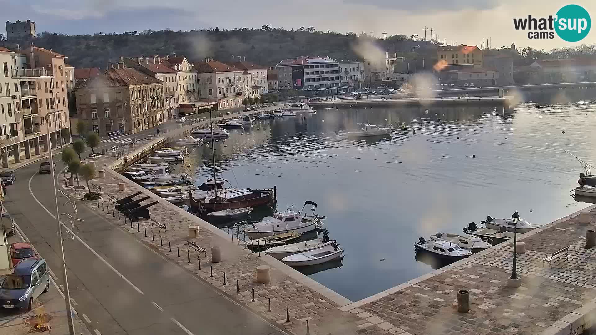 Webcam Segna – Panorama dell’lungomare di Senj