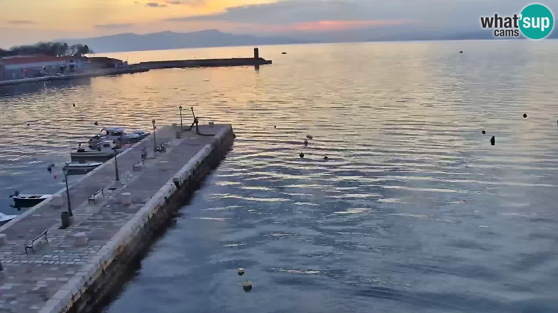 Senj camera en vivo – Vista panorámica de Senj riva