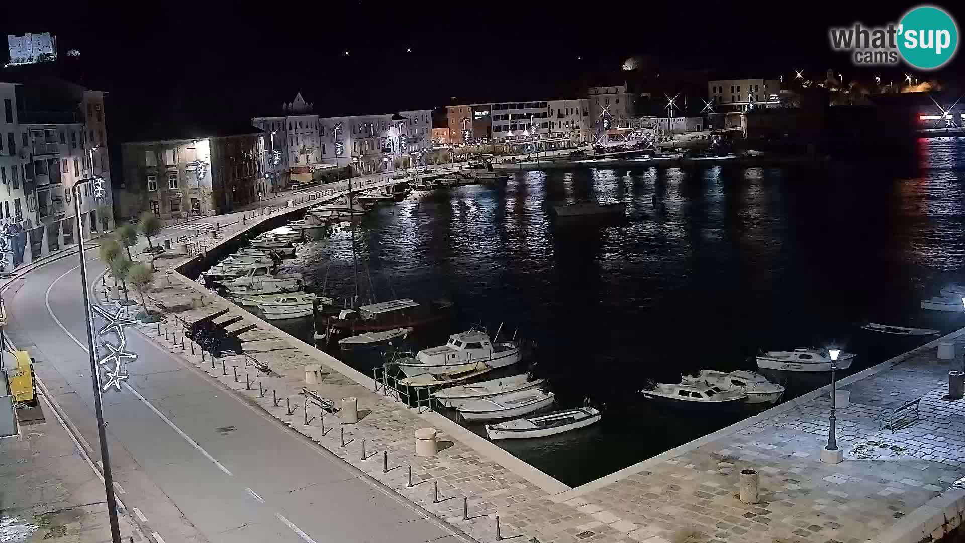 Webcam Segna – Panorama dell’lungomare di Senj