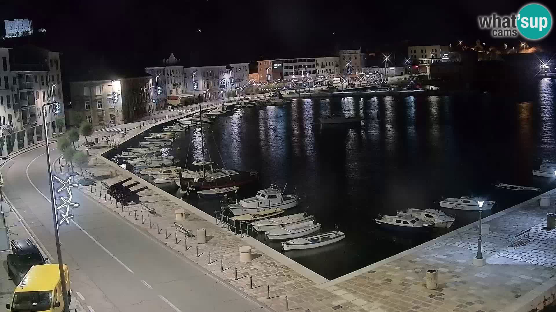 Webcam Segna – Panorama dell’lungomare di Senj