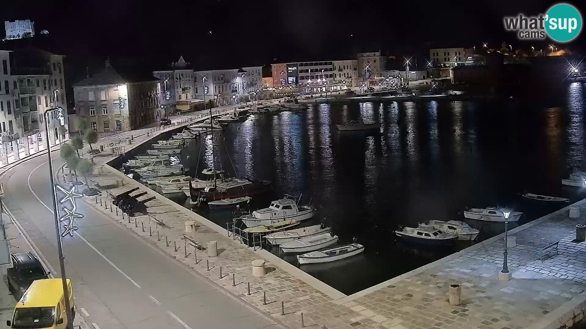 Senj Webcam – Panoramic view of Senj riva