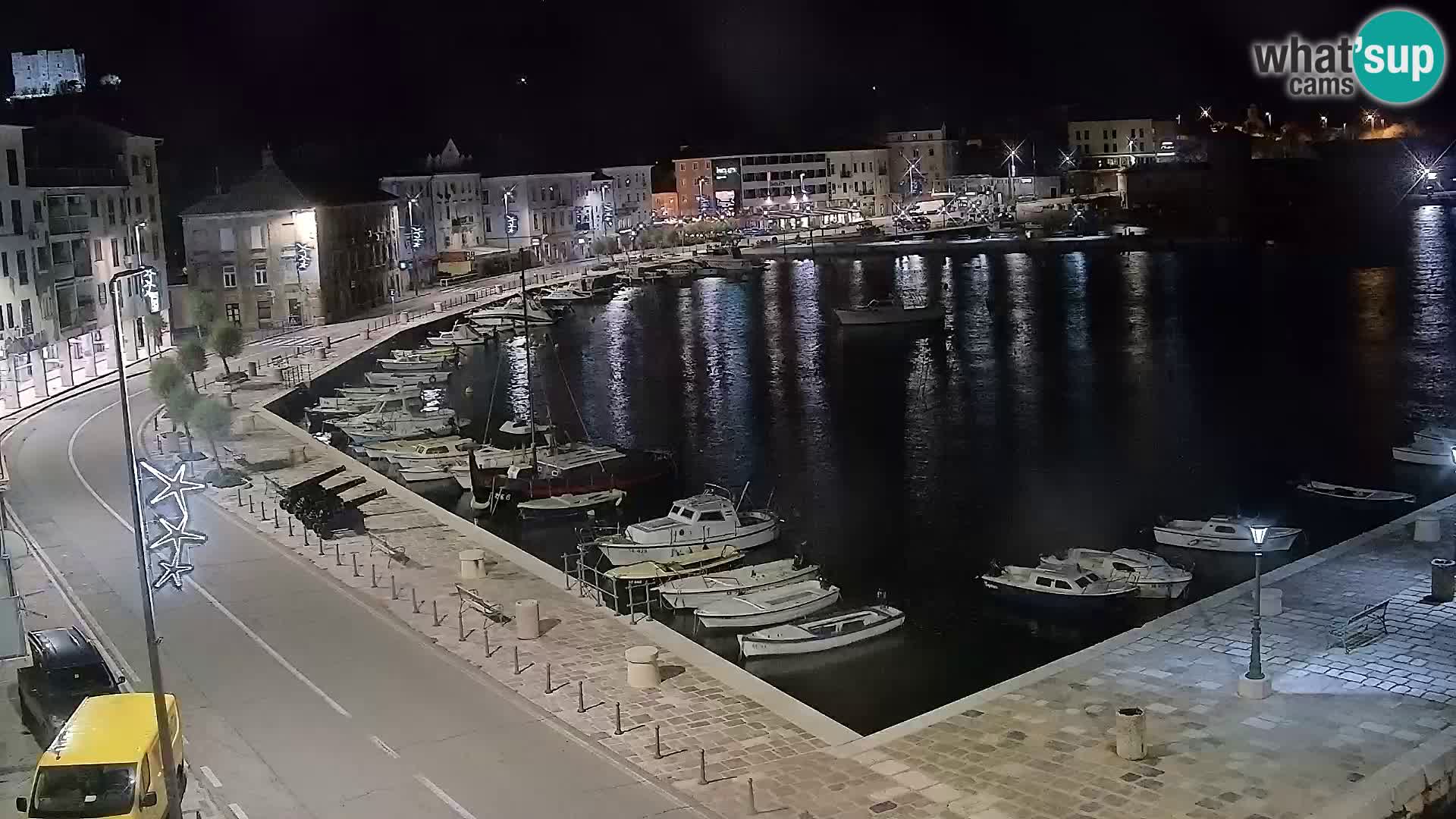 Senj Webcam – Panoramic view of Senj riva