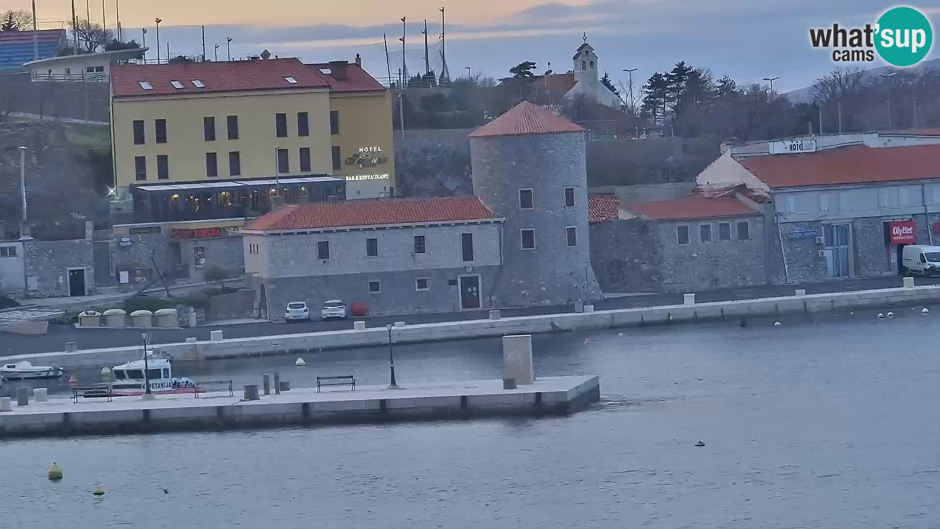 Senj Webcam – Panoramic view of Senj riva