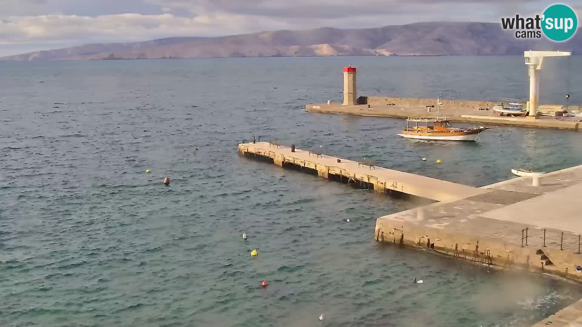 Senj Webcam – Panoramic view of Senj riva