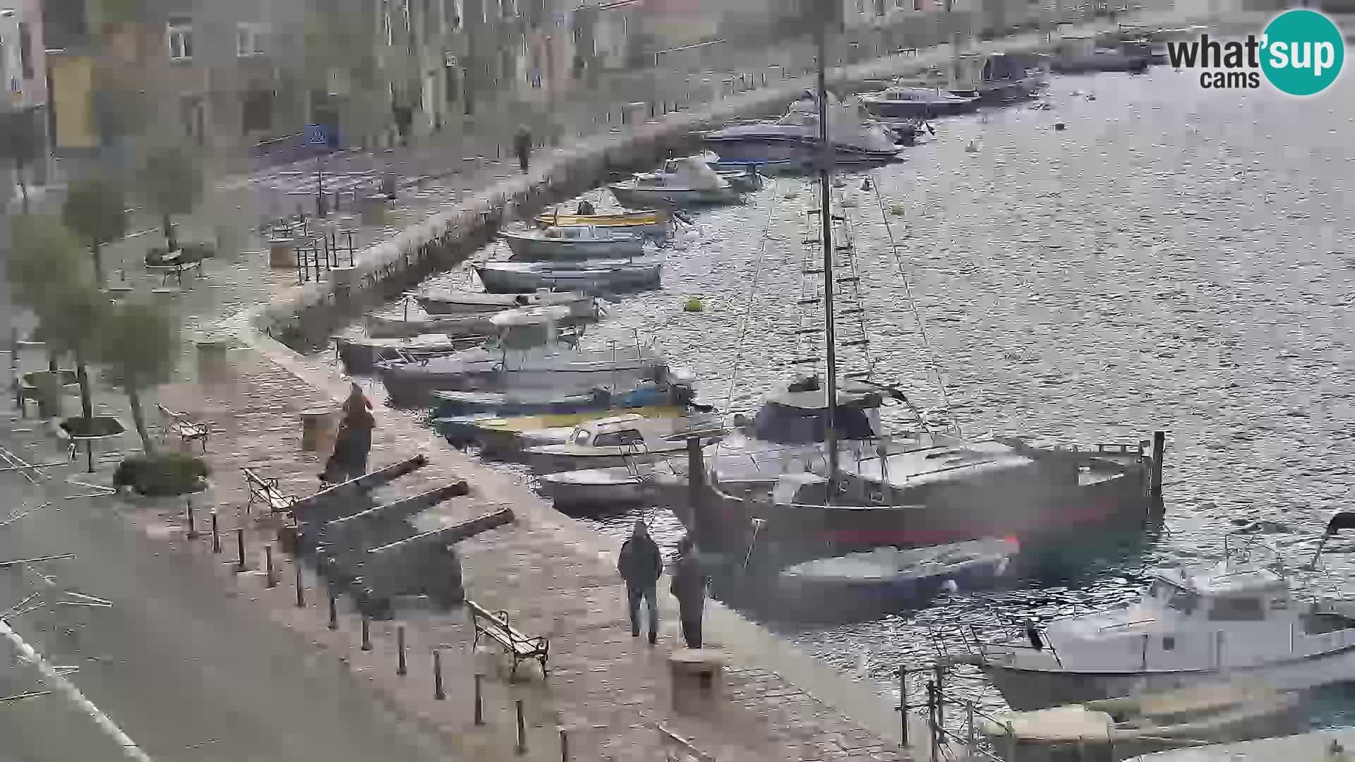 Webcam Segna – Panorama dell’lungomare di Senj