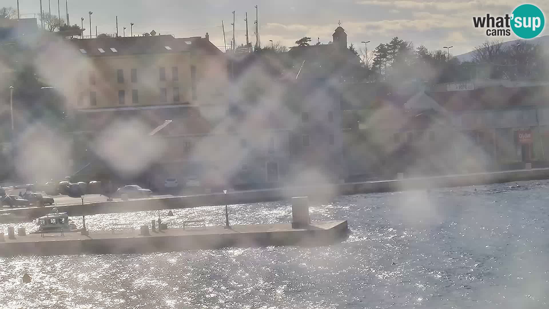 Senj camera en vivo – Vista panorámica de Senj riva