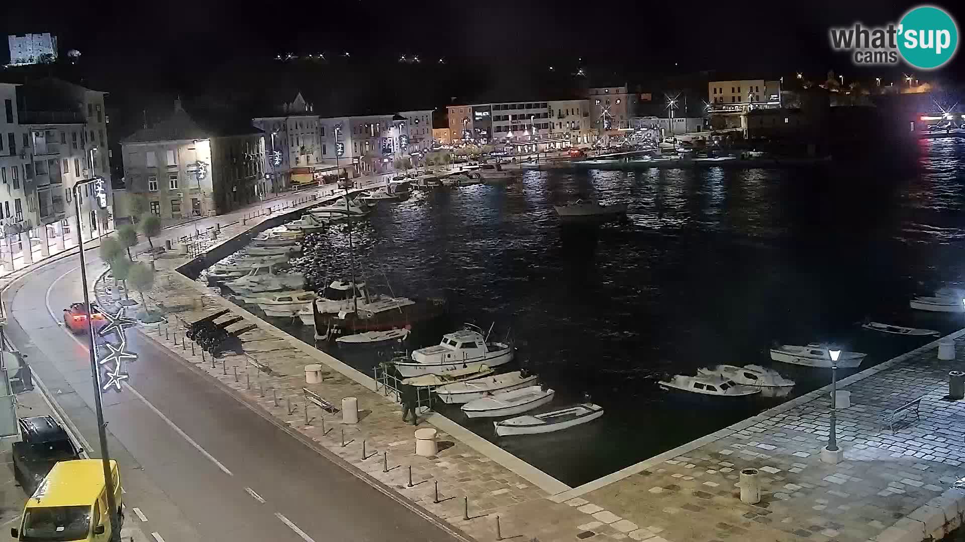 Webcam Segna – Panorama dell’lungomare di Senj