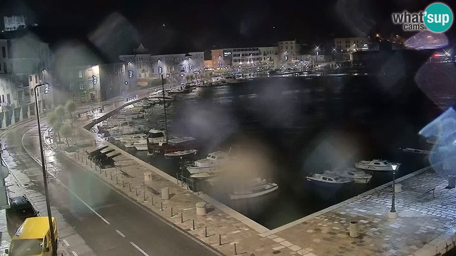 Webcam Segna – Panorama dell’lungomare di Senj