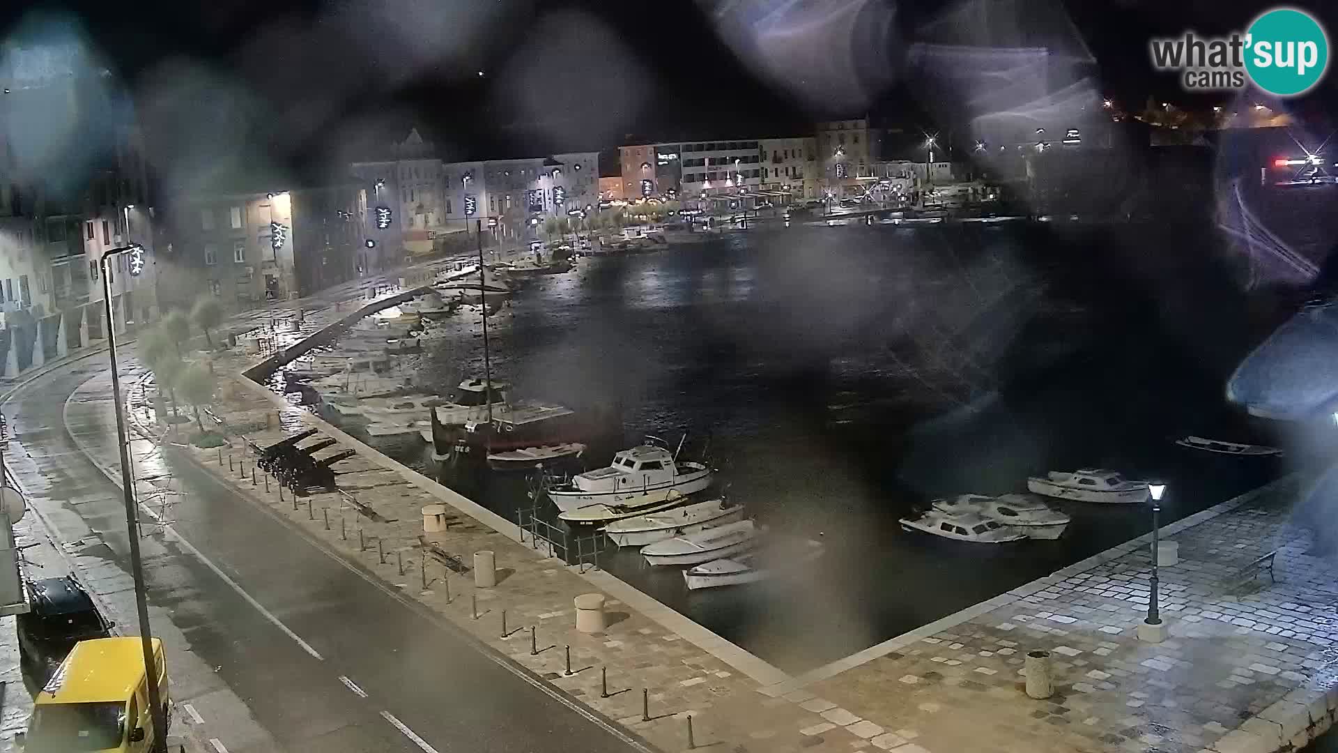 Senj camera en vivo – Vista panorámica de Senj riva