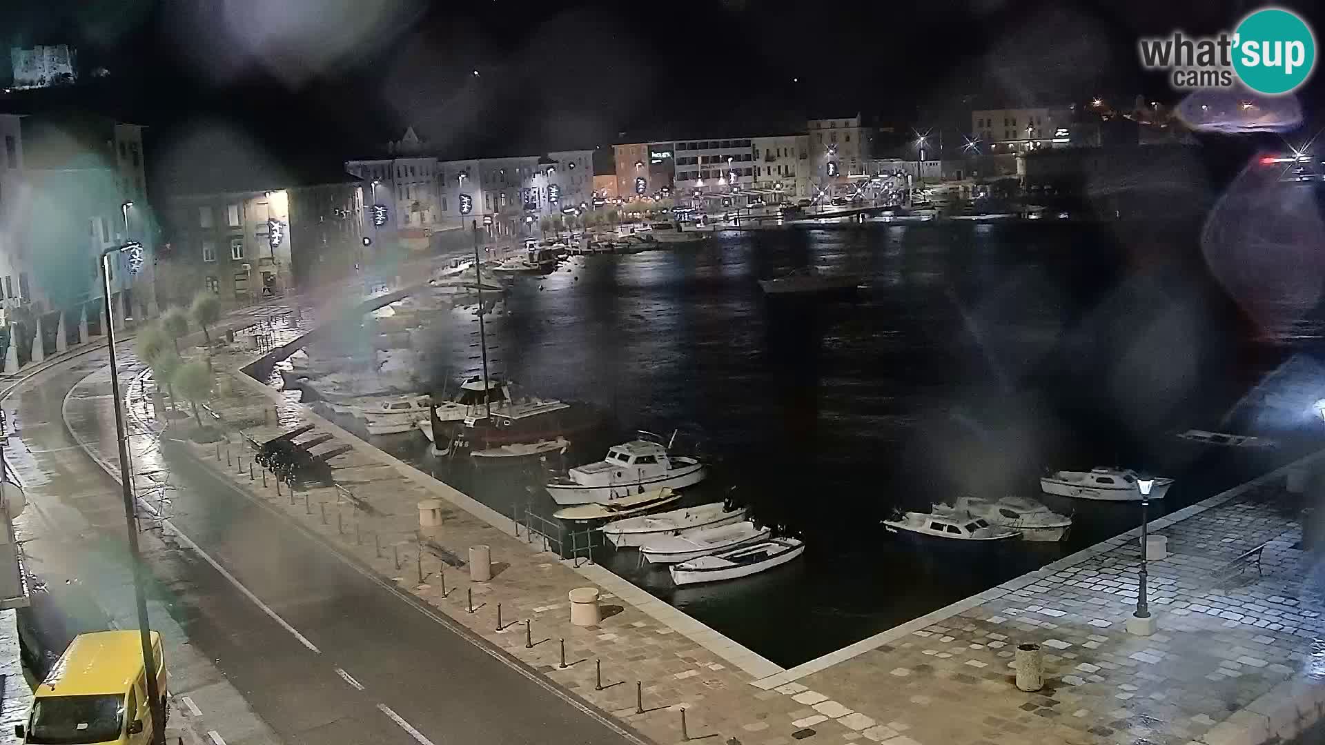 Webcam Segna – Panorama dell’lungomare di Senj