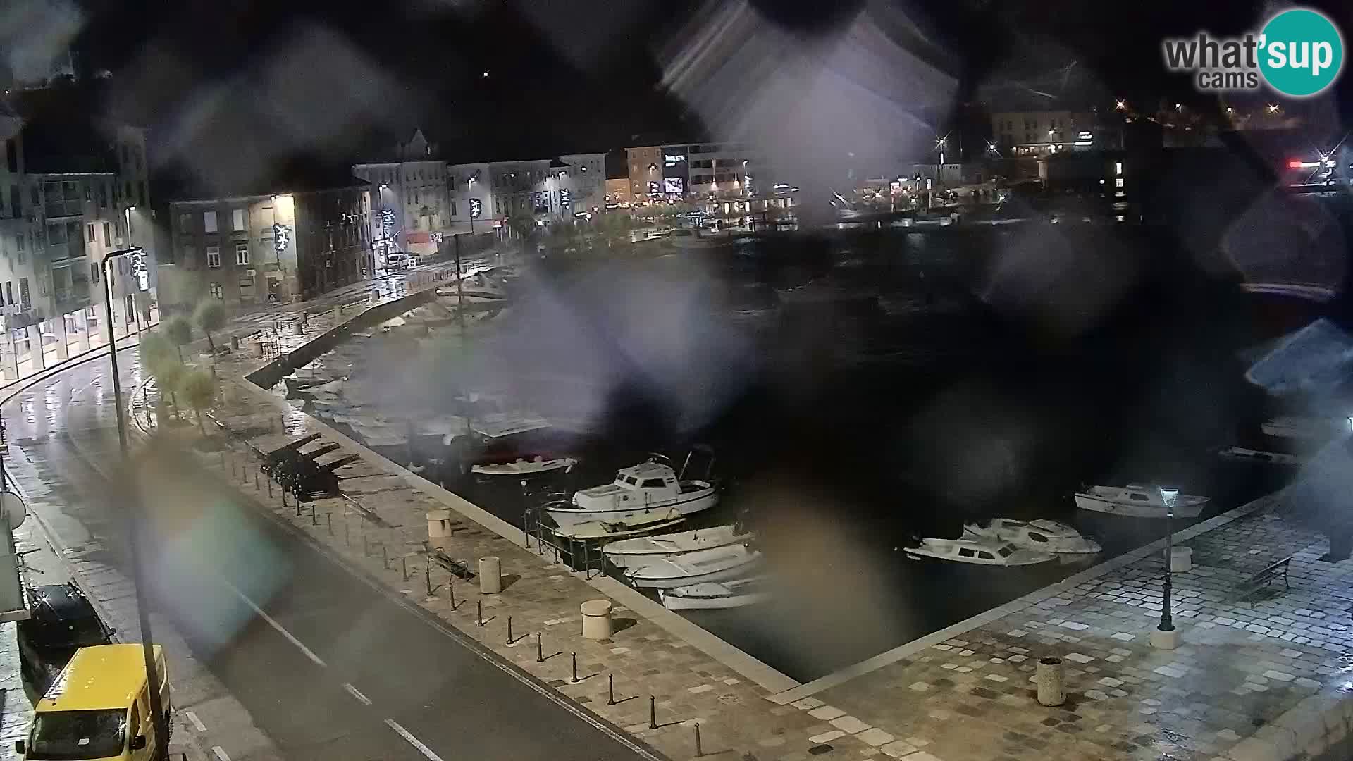 Webcam Segna – Panorama dell’lungomare di Senj