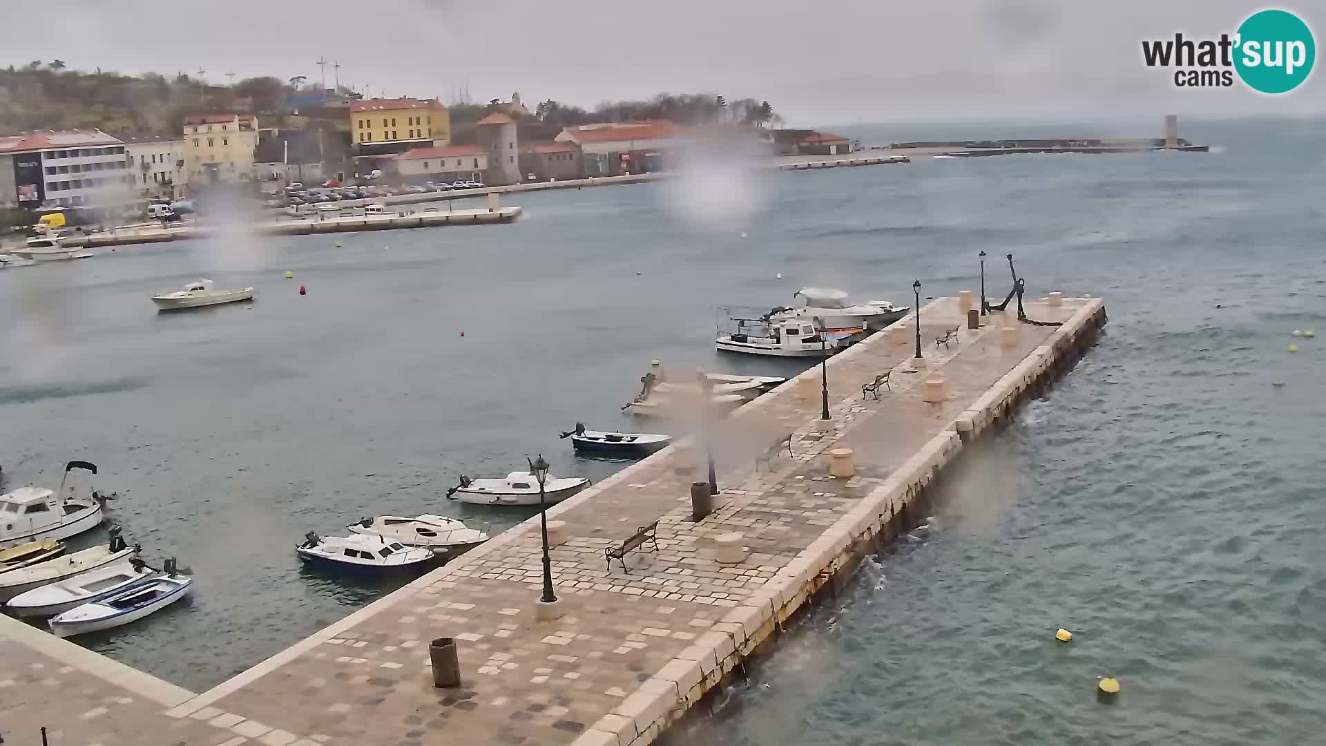 Senj Webcam – Panoramic view of Senj riva