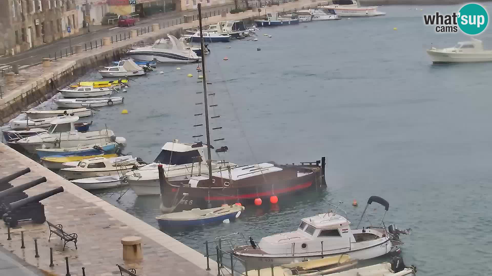 Senj Webcam – Panoramic view of Senj riva