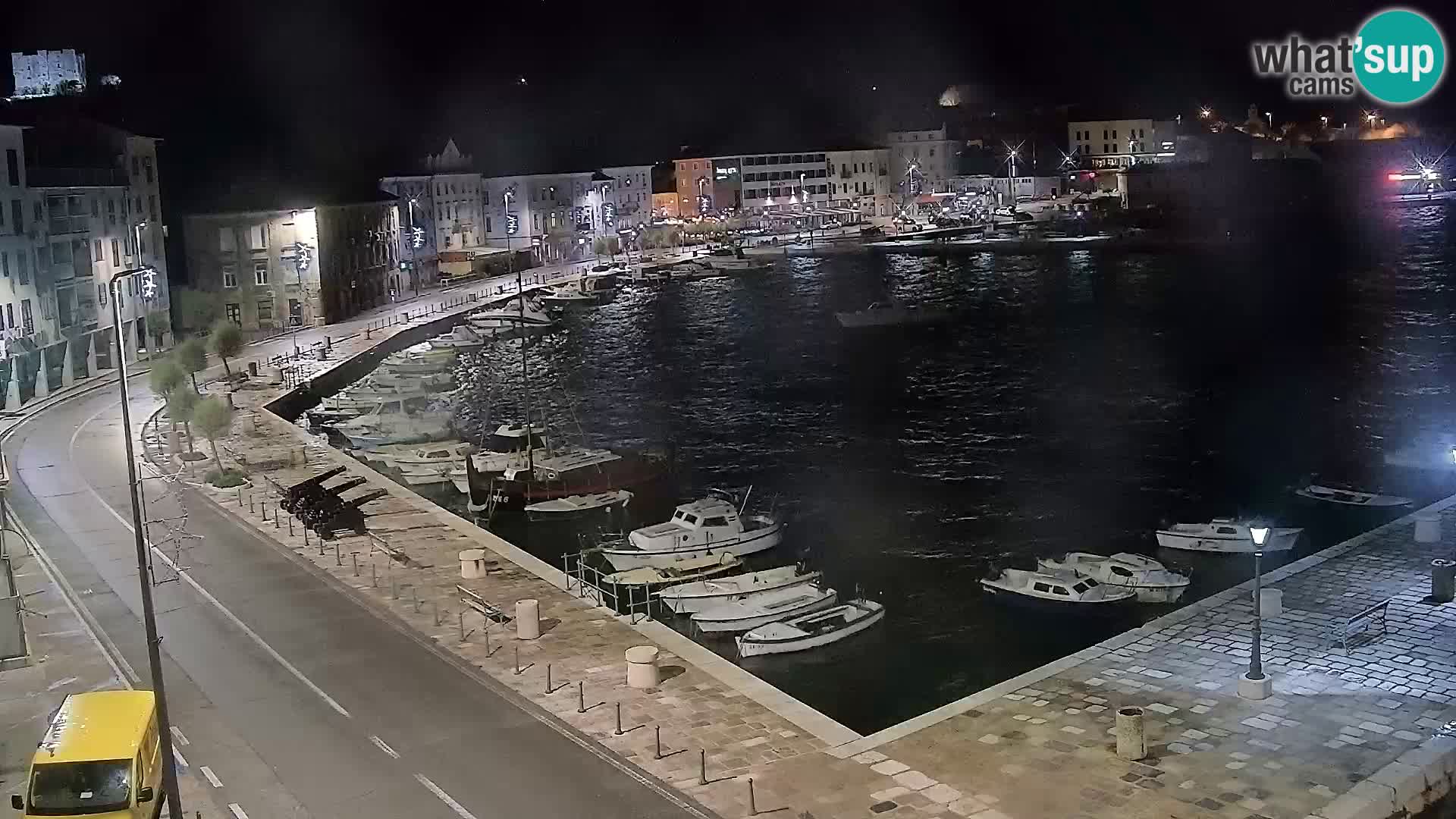 Webcam Segna – Panorama dell’lungomare di Senj