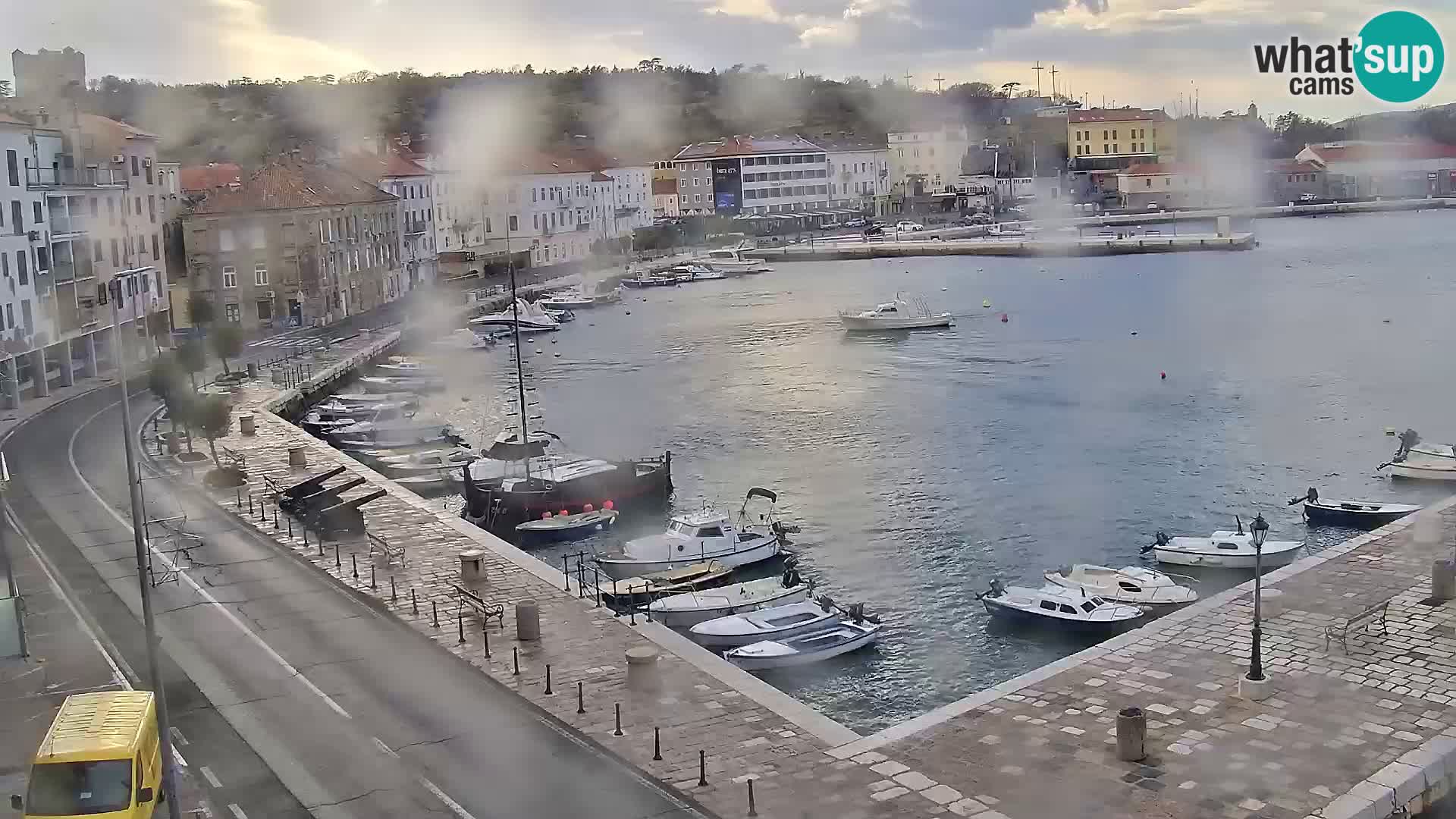 Webcam Segna – Panorama dell’lungomare di Senj