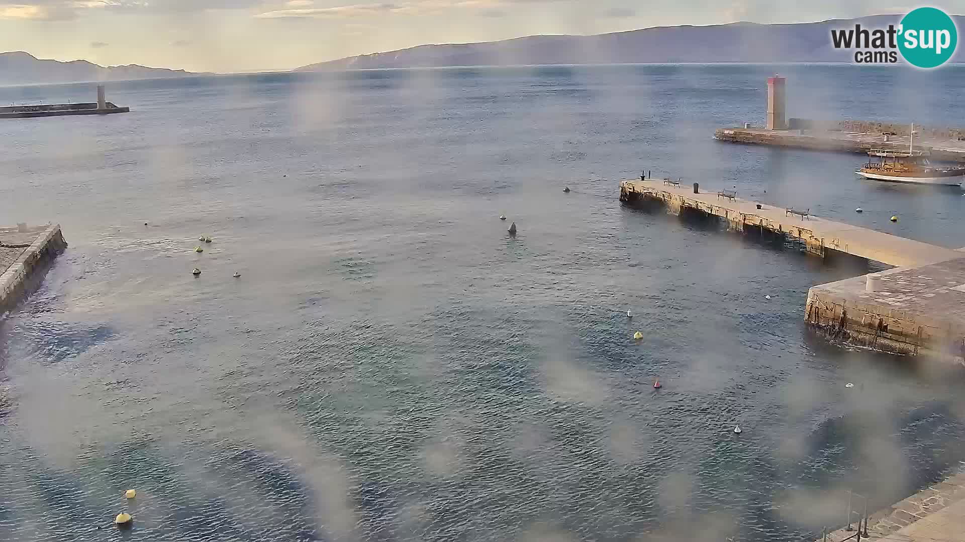 Webcam Segna – Panorama dell’lungomare di Senj