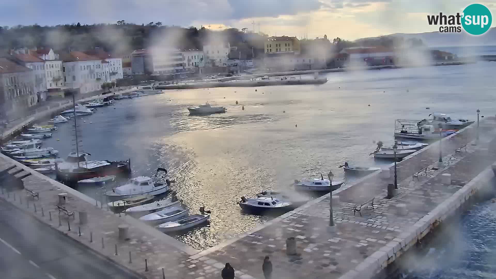 Senj camera en vivo – Vista panorámica de Senj riva