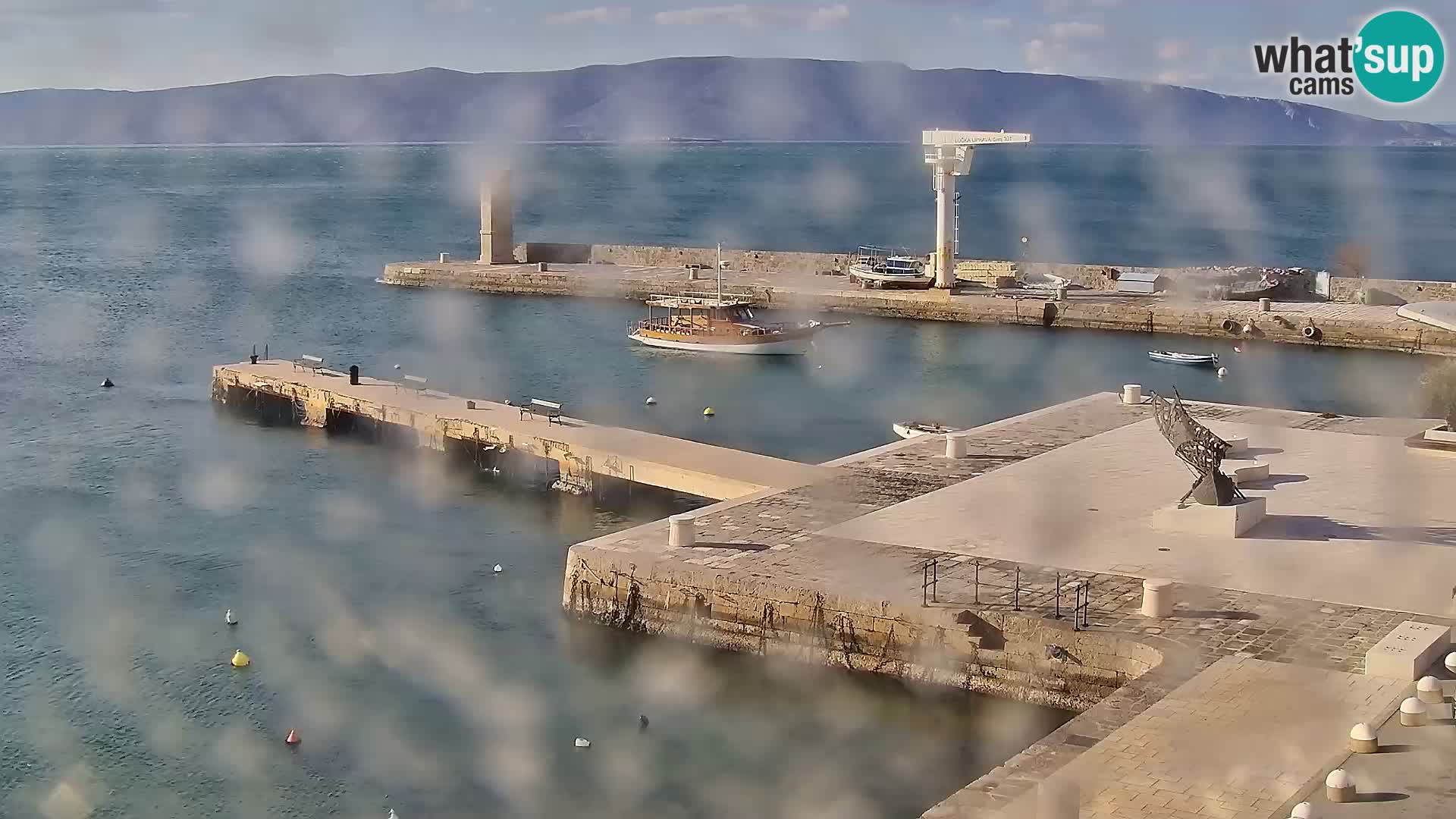 Senj Webcam – Panoramic view of Senj riva