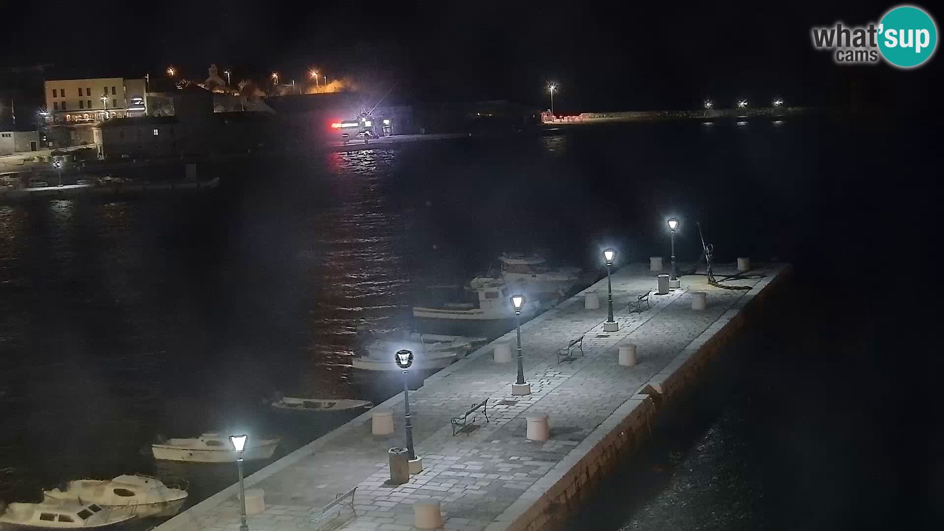 Webcam Segna – Panorama dell’lungomare di Senj