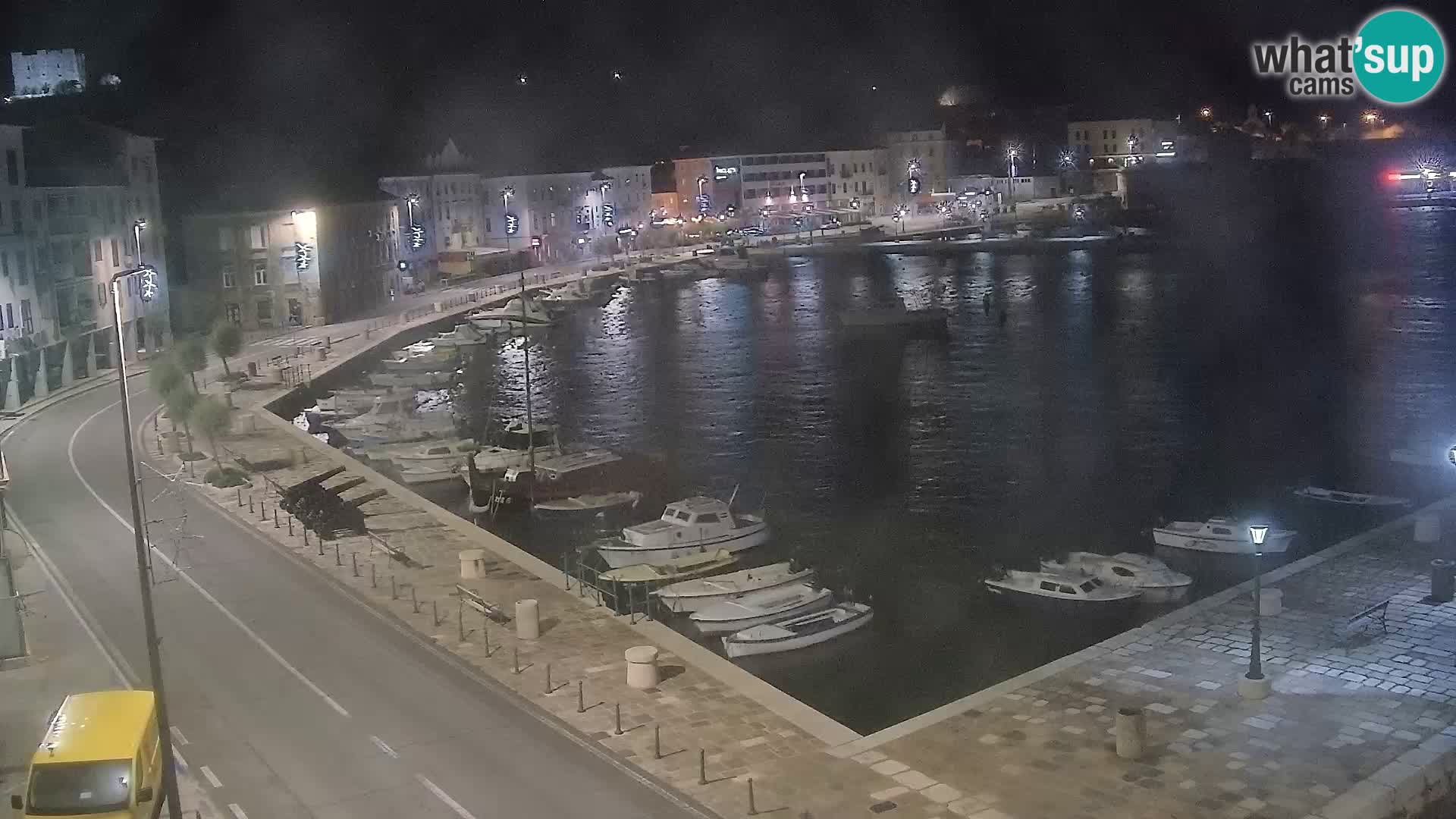 Webcam Segna – Panorama dell’lungomare di Senj