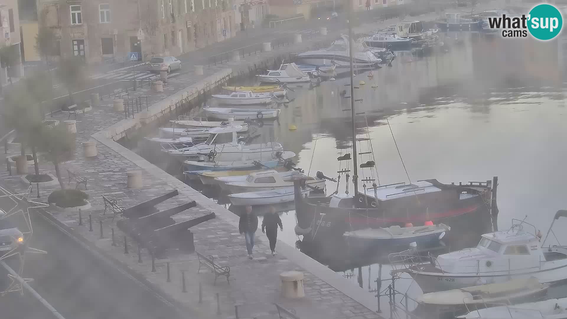 Senj camera en vivo – Vista panorámica de Senj riva