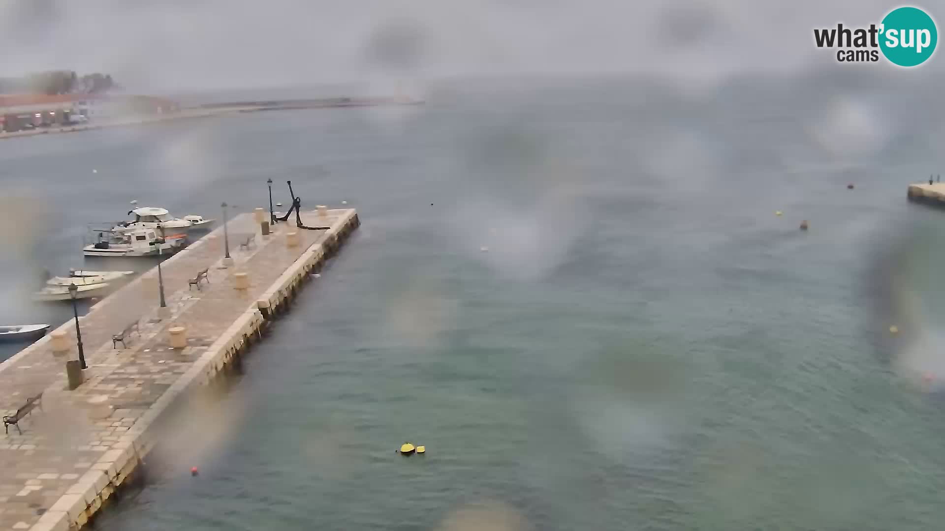 Webcam Segna – Panorama dell’lungomare di Senj