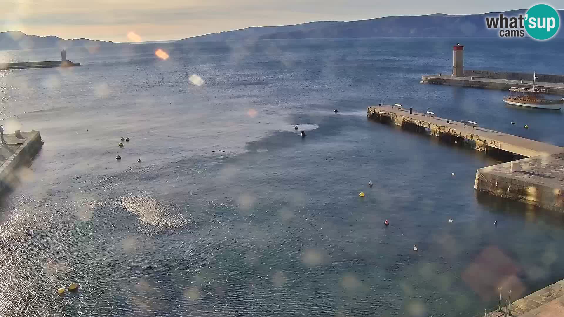 Senj Webcam – Panoramic view of Senj riva