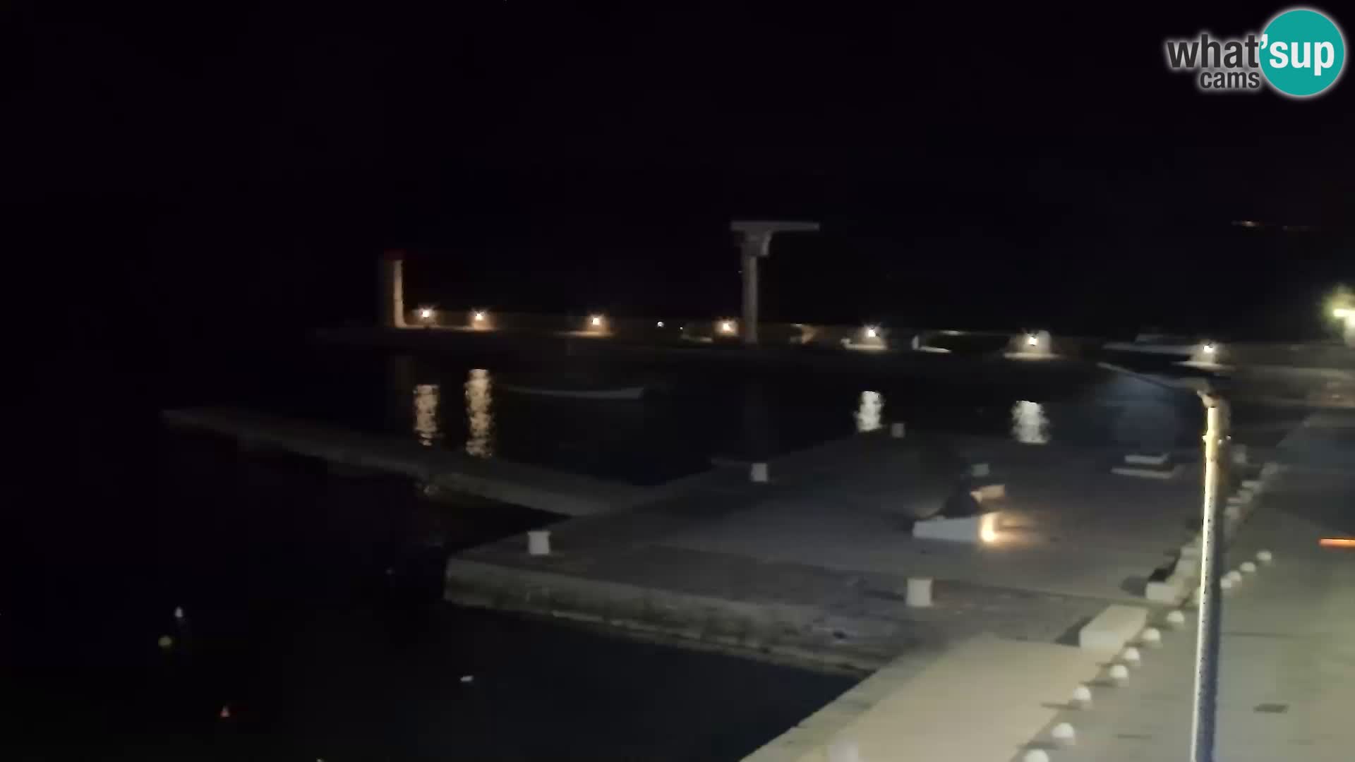 Senj camera en vivo – Vista panorámica de Senj riva