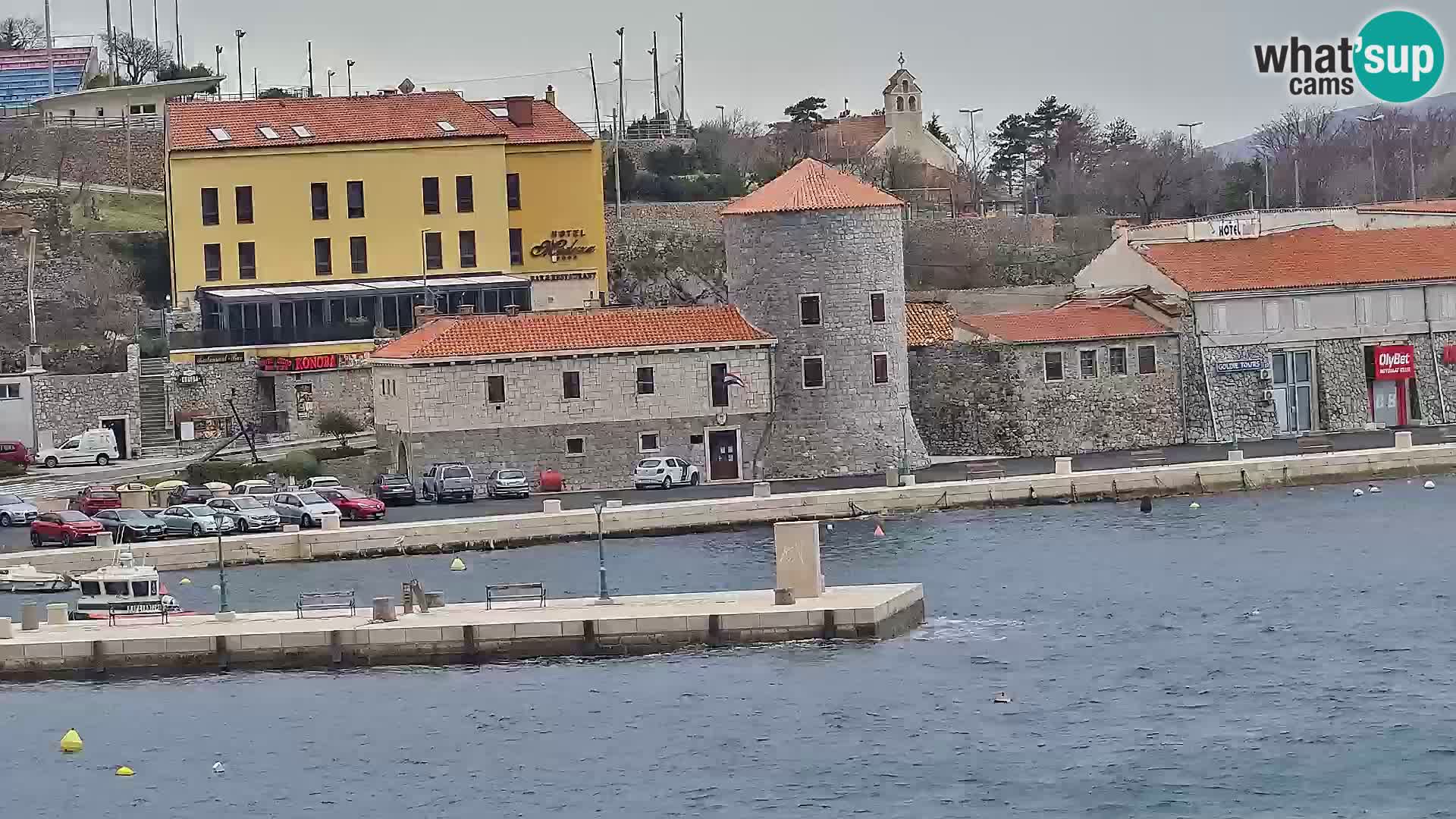 Senj Webcam – Panoramic view of Senj riva